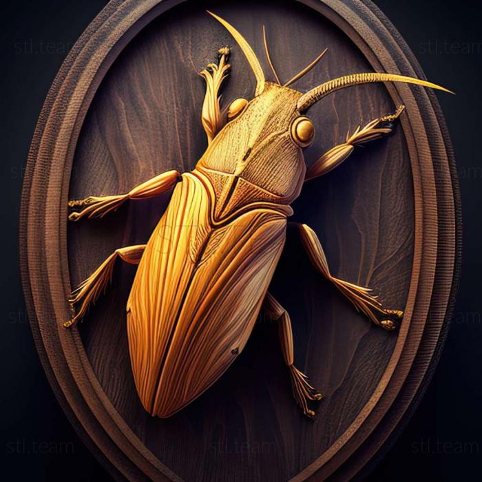 3D модель Penichrolucanus elongatus (STL)